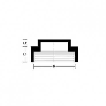 PVC Fittings Plug (25mm)