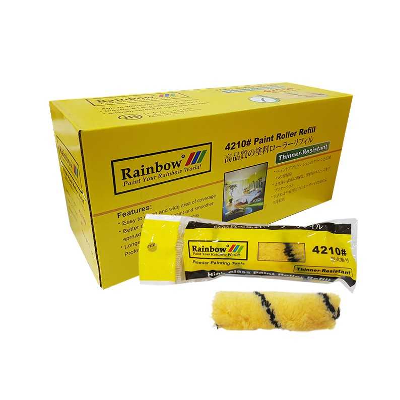 Rainbow 4210AA Paint Roller Refill 4'' (50pcs/box)