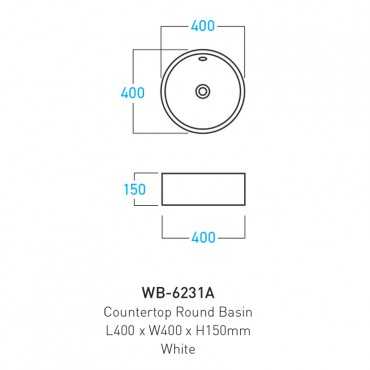 Satinel Countertop Round...