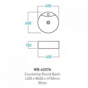 Satinel Countertop Round...