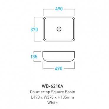 Satinel Countertop Square...