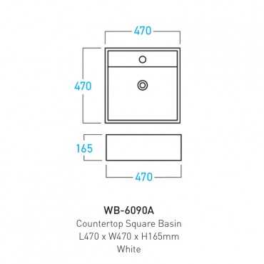 Satinel Countertop Square...