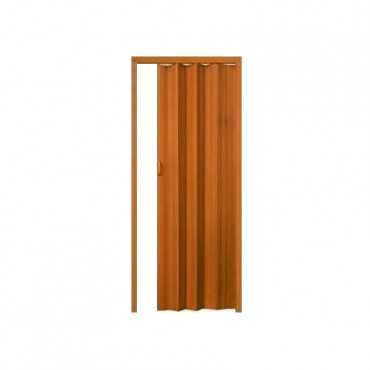 PVC Folding Door Brown Wood...