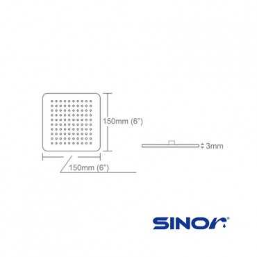 SINOR 6” SUS 304 Stainless...