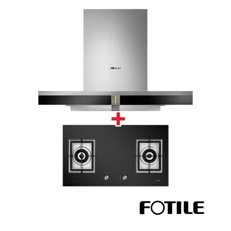 FOTILE Kitchen Hood EMS9016 + Builtin Gas Hob GAG86210