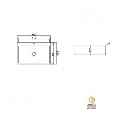 Nano SUS 304 Single Sink...