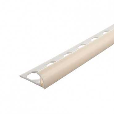 PVC Tile Trim 8' Ivory...