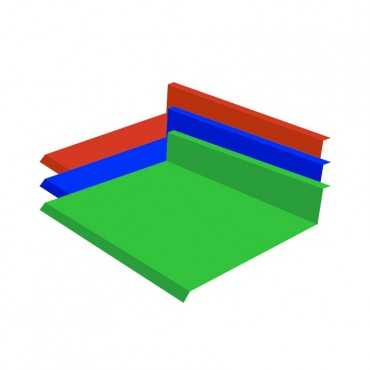 Zinc Metal Deck Flashing...