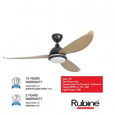 Rubine Celling Fan Gavia...