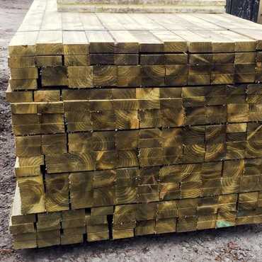 2" x 3" x 8' Meranti Timber...